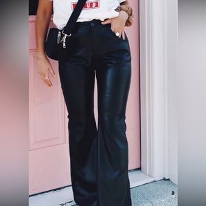 Princess Polly leather pants